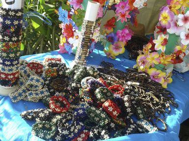 Rarotonga crafts, Pasifika Festival.
