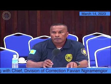 The Senate JGA Committee Oversight Hearing with Chief OF DOC (14 MAR 23)