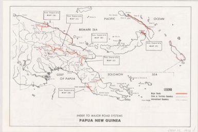 Roads of Papua New Guinea (Sheet SE)