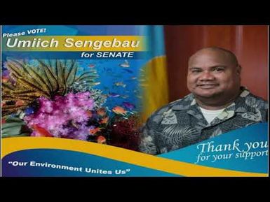 Omereng El Saul with Senator - Elect Mr. Umiich Sengebau (11/12/2020)