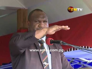 PM James Marape tells AROB Independence Will Come But First We Build Your Economy