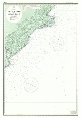 [New Zealand hydrographic charts]: New Zealand. South Island - East Coast. Taiaroa Head to Nugget Point. (Sheet 66)