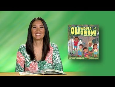 Torrie Inouye Reads "Oli Would Grow... and So Can You" | GET CAUGHT READING