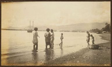 Beach scene. From the album: Samoa