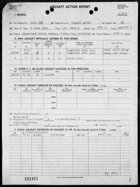 VMSB-331 - ACA Reports Nos 81-99, 106-109 & 112-115 - Air operations against the Marshall Islands, 6/1/44 TO 7/1/44