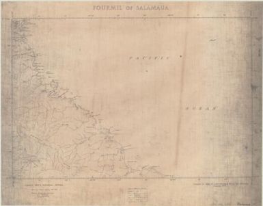 Lands Dept. fourmil series (Salamaua)