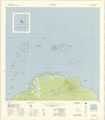 Papua New Guinea, 1:50,000 topographic survey: Hoskins (Sheet 8987 II)