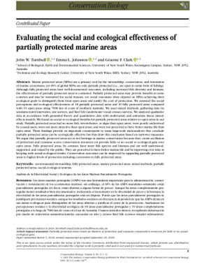 Evaluating the social and ecological effectiveness of partially protected marine areas