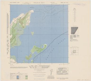 Palau Islands 1:12,500: 7332 II SE C