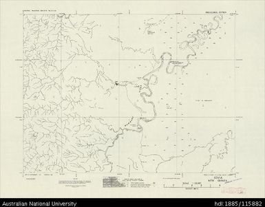 Papua New Guinea, Ioma, Provisional map, Sheet NMO-55-027, 1955, 1:63 360