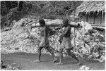 Taaboo and Batalamo's oldest son take the body of Ai'efunu to A'esuala ba'e shrine for burial