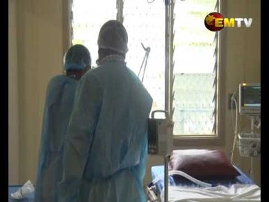 Port Moresby General Hospital Stressed