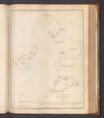 Plan of Bunwood Island and Part of the Coast of the Island Magindanao by Capt. Thomas Forrest.