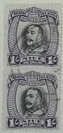 Stamps: Niue and Cook Islands One Shilling