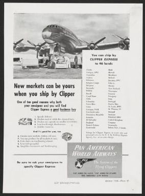 New markets can be yours when you ship by Clipper
