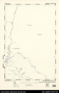 Papua New Guinea, Buka SE, Survey Index 26, 1:50 000, 1973