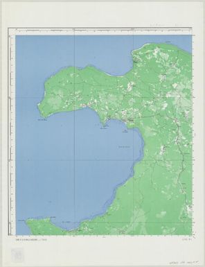Carte de la Nouvelle Caledonie 150 000: Lifou No 1 (NW)