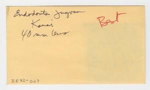 [Endodonta jugosa in Hawaii, envelope IE42-027]