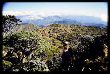 North-west from summit, 1618 m