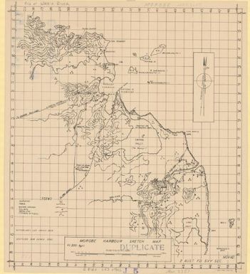 Morobe Harbour sketch map / 2 Aust. Fd. Svy. Sec. ; 1 Aust. Mob. Litho. Sec