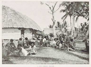 A cosy Samoan village