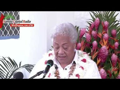 ‘Ua fa’atautōina Minisita fou ‘e to’afā ‘i le Kapeneta 'o le Mālō Sāmoa - Hon. Fiame Naomi Matā'afa