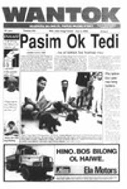 Wantok Niuspepa--Issue No. 0935 (June 04, 1992)