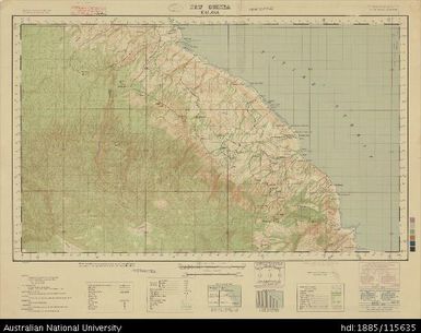 Papua New Guinea, Southern New Guinea, Kalasa, 1 Inch series, Sheet 1794, 1944, 1:63 360