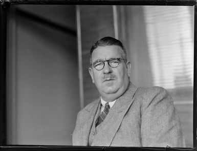 Portrait of Jim Donaldson, (Colonial Sugar), Fiji