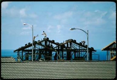 Hawaii-Kai, Built on a Swamp and a Hillside, is a Fast-Growing Area East of Downtown Honolulu, Scarcity of Land and Skyrocketing Costs are Favoring Construction of Town Houses and High-Rise Apartments over the Once Dominant Single-Family Units