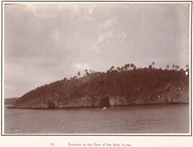 The Cave of the Bats, Vava'u, Tonga, 1903