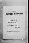 Patrol Reports. Bougainville District, Buka, 1962 - 1963
