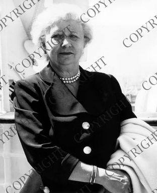 Bess Truman aboard the S.S. President Cleveland