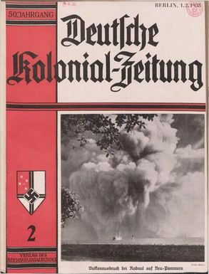 ["Deutsche Kolonialzeitung, 50. Jg. 1. Februar 1938, Heft 2."]