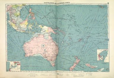 Australasian and Polynesian ports [Material cartográfico]