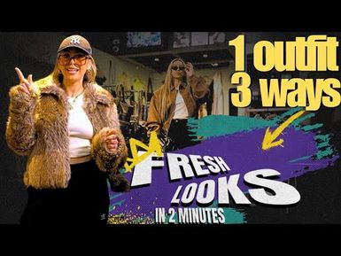 Wearing 1 Outfit 3 Ways | Fresh looks In 2 Mins