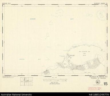 Papua New Guinea, Megigi NE, Survey Index 15, 1:50 000, 1972