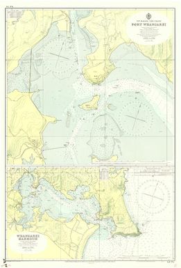 [New Zealand hydrographic charts]: New Zealand - North Island. Port Whangarei. [Enlargement of 74.1]. (Sheet 74)