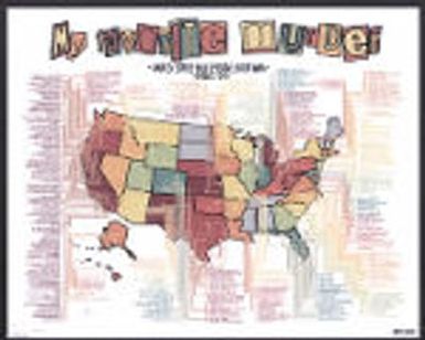 My favorite murder, United states full episode locations, episodes 1-235 / @Emily.Doodles ; @Emily.Krueger