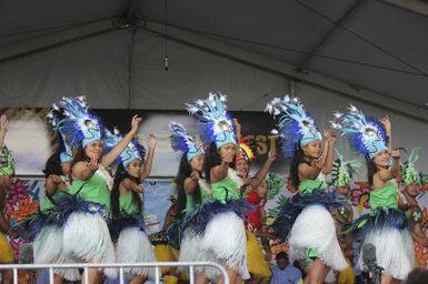 Cook Islands dance performance, ASB Polyfest.