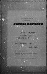 Patrol Reports. Morobe District, Lae, 1945 - 1946