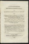 Accesorio histórico-canónico-legal a las Reflexiones imparciales de un brasilero sobre el mensage del Throno y las respuestas de las camaras legislativas en la parte relativa al nombramiento del Obispo del Rio Janeyro, y de la Santa Sede. Compuesto de dos breves memorias, una brasilera sobre la doctrina de la Iglesia Lusitana relativa á la institución canónica de los obispos, y otra italiana razonada, y documentada, referente al punto histórico de la materia desde el año de 1640 al de 1669 del siglo XVII