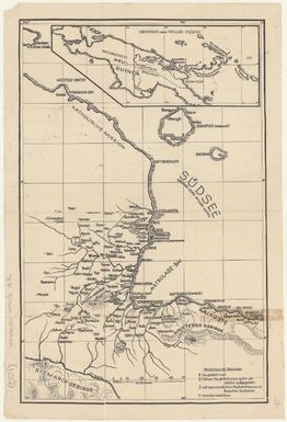 [Sketch map of mission stations around the Madang area] (J.R. Black Map Collection / Item 102)