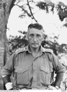 RABAUL, NEW BRITAIN. 1945-10-18. CAPTAIN G. CHARLESWORTH, INTERPRETER, ALLIED TRANSLATOR AND INTERPRETER SECTION, HEADQUARTERS 11 DIVISION