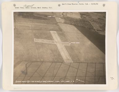 Landing Fields - Hawaii - Lanai Island