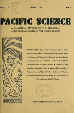 Pacific science