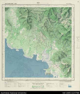 New Caledonia, Voh, Sheet SF-58-III-4c, 1:50 000
