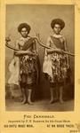 Carte de visite albumen print: Figi Cannibals