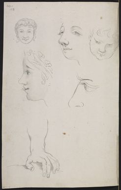 Ellis, William Wade, d 1785 :[Sketches of people. Between 1775 and 1779]