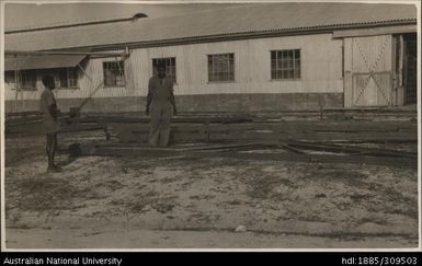 Damaged roof principal, Pineapple Cannery